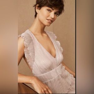 Saylor Bhldn dress. Lilac color. BROKEN ZIPPER that could likely be repaired.